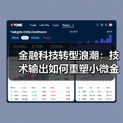 金融科技转型浪潮:技术输出如何重塑小微金融生态(图3) 金融科技转型浪潮:技术输出如何重塑小微金融生态(图3)