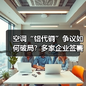 空调“铝代铜”争议如何破局?多家企业签署自律公约(图2) 空调“铝代铜”争议如何破局?多家企业签署自律公约(图2)