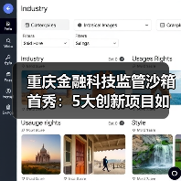 重庆金融科技监管沙箱首秀:5大创新项目如何赋能实体?(图4) 重庆金融科技监管沙箱首秀:5大创新项目如何赋能实体?(图4)