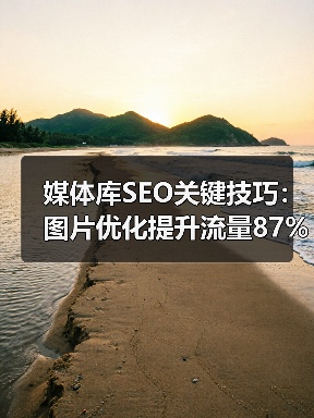 媒体库SEO关键技巧:图片优化提升流量87%(图3) 媒体库SEO关键技巧:图片优化提升流量87%(图3)