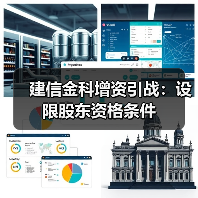 建信金科增资引战：设限股东资格条件(图4)