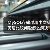 MySQL存储过程中文乱码与比较问题怎么解决?(图1) MySQL存储过程中文乱码与比较问题怎么解决?(图1)