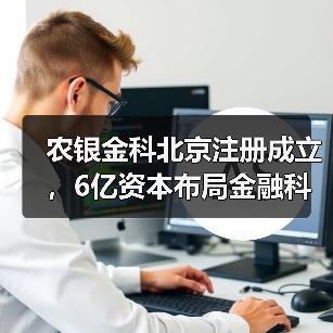 农银金科北京注册成立,6亿资本布局金融科技(图3) 农银金科北京注册成立,6亿资本布局金融科技(图3)