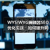 WYSIWYG编辑器SEO优化实战：如何提升网站排名与流量(图2)