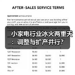 小家电行业冰火两重天：调整与扩产并行？ - 诺云路远科技资讯网
