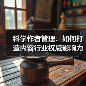 科学作者管理：如何打造内容行业权威影响力(图4)