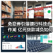 免息券引爆银行科技合作潮 亿元贷款减负如何落地?(图3) 免息券引爆银行科技合作潮 亿元贷款减负如何落地?(图3)