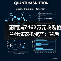 惠而浦7462万元收购格兰仕洗衣机资产：背后动因解析 - 诺云路远科技资讯网