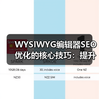 WYSIWYG编辑器SEO优化的核心技巧：提升排名的实战秘诀(图2)