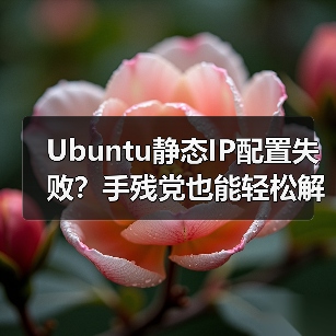 Ubuntu静态IP配置失败?手残党也能轻松解决(图3) Ubuntu静态IP配置失败?手残党也能轻松解决(图3)