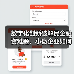 数字化创新破解民企融资难题,小微企业如何高效获得资金?(图1) 数字化创新破解民企融资难题,小微企业如何高效获得资金?(图1)