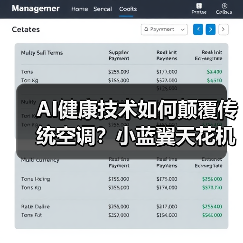AI健康技术如何颠覆传统空调？小蓝翼天花机破解舒适难题 - 诺云路远科技资讯网