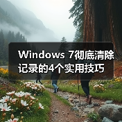 Windows 7彻底清除记录的4个实用技巧(图2) Windows 7彻底清除记录的4个实用技巧(图2)