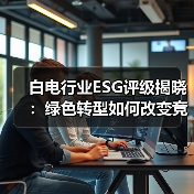 白电行业ESG评级揭晓：绿色转型如何改变竞争格局？ - 诺云路远科技资讯网
