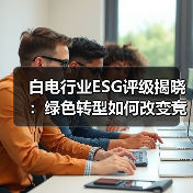 白电行业ESG评级揭晓:绿色转型如何改变竞争格局?(图4) 白电行业ESG评级揭晓:绿色转型如何改变竞争格局?(图4)