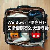 Windows 7硬盘分区图标错误怎么快速修复?(图4) Windows 7硬盘分区图标错误怎么快速修复?(图4)