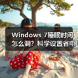Windows 7睡眠时间怎么调?科学设置省电护机全攻略(图3) Windows 7睡眠时间怎么调?科学设置省电护机全攻略(图3)