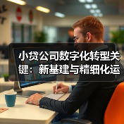 小贷公司数字化转型关键:新基建与精细化运营如何破局(图4) 小贷公司数字化转型关键:新基建与精细化运营如何破局(图4)