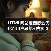 HTML网站地图怎么优化?用户导航+搜索引擎索引双提升(图2) HTML网站地图怎么优化?用户导航+搜索引擎索引双提升(图2)