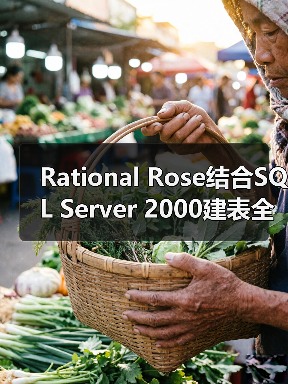 Rational Rose结合SQL Server 2000建表全教程，图文详解(图4)