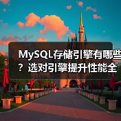 MySQL存储引擎有哪些？选对引擎提升性能全解析(图3)