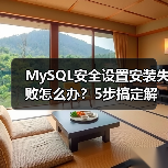 MySQL安全设置安装失败怎么办？5步搞定解决方案(图3)