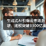 生成式AI引爆云市场激增，规模突破3300亿美元(图3)