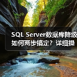 SQL Server数据库降级如何两步搞定？详细操作解析(图4)