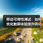 移动可用性测试:如何优化触屏体验提升转化率?(图2) 移动可用性测试:如何优化触屏体验提升转化率?(图2)