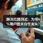 跨浏览器测试:为何64%用户因兼容性流失?(图2) 跨浏览器测试:为何64%用户因兼容性流失?(图2)