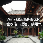Win7系统注册表优化全攻略:提速、禁用气泡、阻止自动重启(图3) Win7系统注册表优化全攻略:提速、禁用气泡、阻止自动重启(图3)