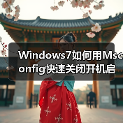 Windows7如何用Msconfig快速关闭开机启动项?(图3) Windows7如何用Msconfig快速关闭开机启动项?(图3)