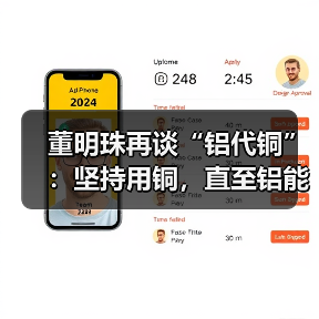 董明珠再谈“铝代铜”：坚持用铜，直至铝能完全替代 - 诺云路远科技资讯网
