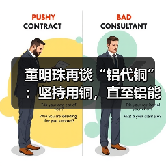 董明珠再谈“铝代铜”:坚持用铜,直至铝能完全替代(图2) 董明珠再谈“铝代铜”:坚持用铜,直至铝能完全替代(图2)