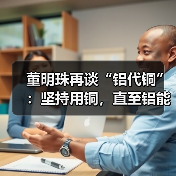 董明珠再谈“铝代铜”:坚持用铜,直至铝能完全替代(图3) 董明珠再谈“铝代铜”:坚持用铜,直至铝能完全替代(图3)