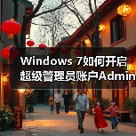 Windows 7如何开启超级管理员账户Administrator?详细教程(图2) Windows 7如何开启超级管理员账户Administrator?详细教程(图2)