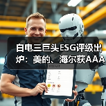 白电三巨头ESG评级出炉：美的、海尔获AAApi级，格力获AApi级 - 诺云路远科技资讯网
