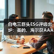 白电三巨头ESG评级出炉:美的、海尔获AAApi级,格力获AApi级(图2) 白电三巨头ESG评级出炉:美的、海尔获AAApi级,格力获AApi级(图2)