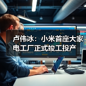 卢伟冰:小米首座大家电工厂正式竣工投产(图4) 卢伟冰:小米首座大家电工厂正式竣工投产(图3)
