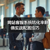 网站客服系统转化率翻倍实战配置技巧(图1)