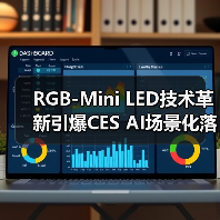 RGB-Mini LED技术革新引爆CES AI场景化落地新趋势(图2)