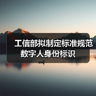 工信部拟制定标准规范数字人身份标识(图3)