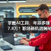 掌握AI工具，年薪多赚7.8万？职场新机遇揭秘(图4)