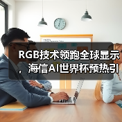 RGB技术领跑全球显示，海信AI世界杯预热引爆CES(图2)