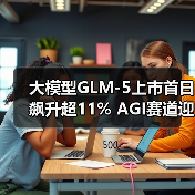 大模型GLM-5上市首日飙升超11% AGI赛道迎来新军(图2)