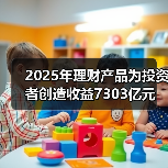 2025年理财产品为投资者创造收益7303亿元(图4)
