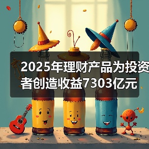 2025年理财产品为投资者创造收益7303亿元(图3)