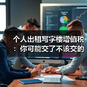 个人出租写字楼增值税：你可能交了不该交的税？ - 诺云路远科技资讯网