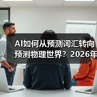 AI如何从预测词汇转向预测物理世界?2026年技术突破全解析(图2) AI如何从预测词汇转向预测物理世界?2026年技术突破全解析(图2)