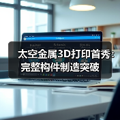 太空金属3D打印首秀：完整构件制造突破(图2)